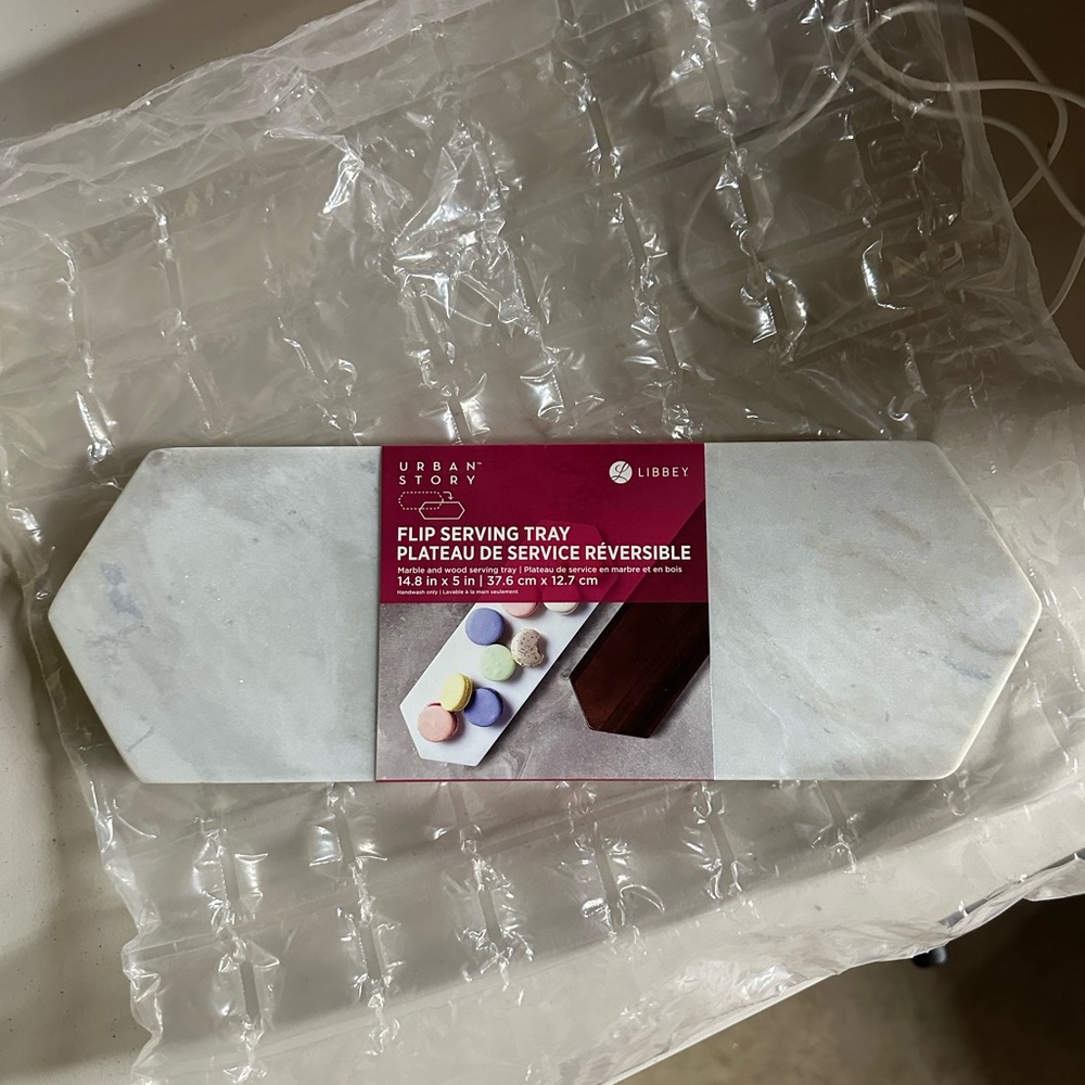 Reversible charcuterie board